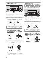 Preview for 62 page of Yamaha X-V2600 Owner'S Manual