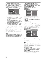 Preview for 86 page of Yamaha X-V2600 Owner'S Manual