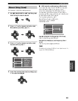 Preview for 87 page of Yamaha X-V2600 Owner'S Manual