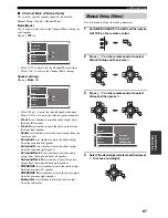 Preview for 91 page of Yamaha X-V2600 Owner'S Manual