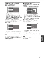 Preview for 93 page of Yamaha X-V2600 Owner'S Manual