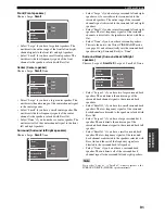 Preview for 95 page of Yamaha X-V2600 Owner'S Manual