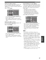 Preview for 101 page of Yamaha X-V2600 Owner'S Manual