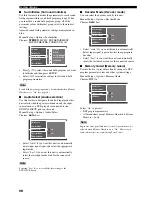 Preview for 102 page of Yamaha X-V2600 Owner'S Manual