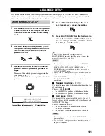 Preview for 105 page of Yamaha X-V2600 Owner'S Manual