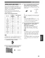 Preview for 109 page of Yamaha X-V2600 Owner'S Manual