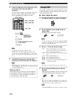 Preview for 116 page of Yamaha X-V2600 Owner'S Manual