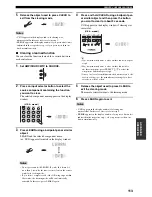 Preview for 117 page of Yamaha X-V2600 Owner'S Manual