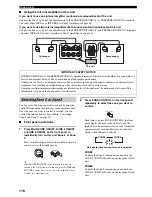 Preview for 120 page of Yamaha X-V2600 Owner'S Manual