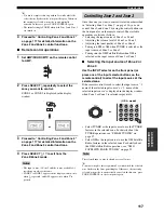 Preview for 121 page of Yamaha X-V2600 Owner'S Manual