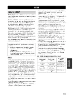 Preview for 123 page of Yamaha X-V2600 Owner'S Manual