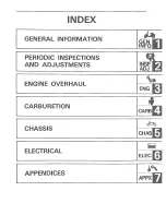 Предварительный просмотр 7 страницы Yamaha XC200T Service Manual