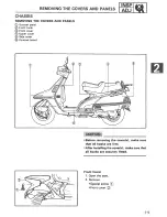 Предварительный просмотр 31 страницы Yamaha XC200T Service Manual