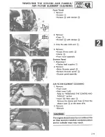 Предварительный просмотр 33 страницы Yamaha XC200T Service Manual