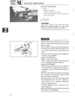 Предварительный просмотр 44 страницы Yamaha XC200T Service Manual