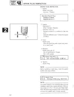 Предварительный просмотр 46 страницы Yamaha XC200T Service Manual