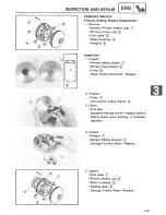 Предварительный просмотр 85 страницы Yamaha XC200T Service Manual