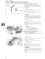 Предварительный просмотр 86 страницы Yamaha XC200T Service Manual