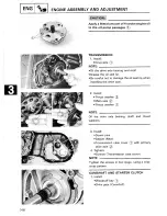 Предварительный просмотр 108 страницы Yamaha XC200T Service Manual