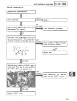 Предварительный просмотр 209 страницы Yamaha XC200T Service Manual