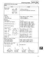 Предварительный просмотр 221 страницы Yamaha XC200T Service Manual