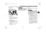 Предварительный просмотр 25 страницы Yamaha XCITY 125 Owner'S Manual