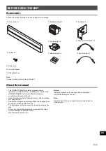 Предварительный просмотр 3 страницы Yamaha XDA-AMP5400 Owner'S Manual