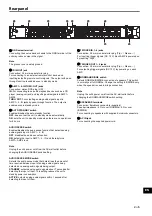 Preview for 5 page of Yamaha XDA-AMP5400RK Owner'S Manual