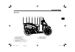 Предварительный просмотр 15 страницы Yamaha Xenter 125 2011 Owner'S Manual