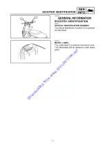 Preview for 8 page of Yamaha XF50W Service Manual