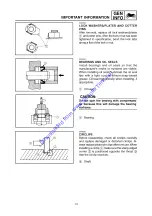 Preview for 12 page of Yamaha XF50W Service Manual