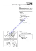 Preview for 75 page of Yamaha XF50W Service Manual