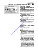 Preview for 105 page of Yamaha XF50W Service Manual