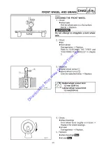 Preview for 121 page of Yamaha XF50W Service Manual