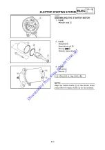 Preview for 305 page of Yamaha XF50W Service Manual