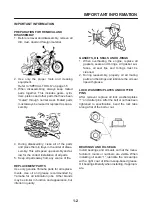 Preview for 8 page of Yamaha XG250 Service Manual