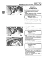 Предварительный просмотр 5 страницы Yamaha XJ600S 1992 Service Manual