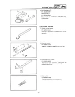 Предварительный просмотр 9 страницы Yamaha XJ600S 1992 Service Manual