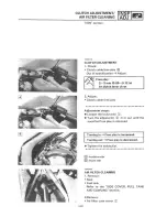 Предварительный просмотр 58 страницы Yamaha XJ600S 1992 Service Manual