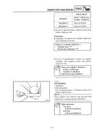 Предварительный просмотр 115 страницы Yamaha XJ600S 1992 Service Manual