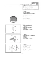 Предварительный просмотр 127 страницы Yamaha XJ600S 1992 Service Manual