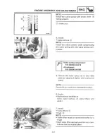 Предварительный просмотр 131 страницы Yamaha XJ600S 1992 Service Manual