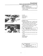 Предварительный просмотр 191 страницы Yamaha XJ600S 1992 Service Manual