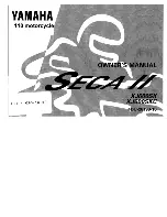 Preview for 1 page of Yamaha XJ600SK Owner'S Manual