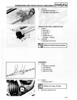 Предварительный просмотр 141 страницы Yamaha XJ700N Service Manual