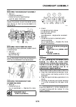 Предварительный просмотр 243 страницы Yamaha XJR1300 2007 Service Manual