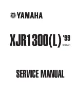 Preview for 1 page of Yamaha XJR1300(L) 99 Service Manual