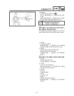 Preview for 123 page of Yamaha XJR1300(L) 99 Service Manual