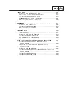 Preview for 214 page of Yamaha XJR1300(L) 99 Service Manual