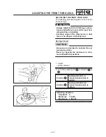 Preview for 93 page of Yamaha XJR1300 (L) '99 Service Manual